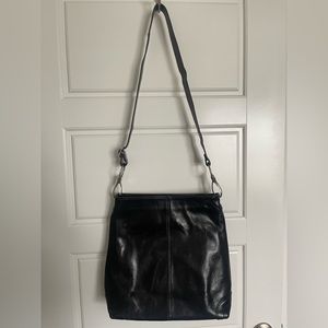 Italian leather shoulder bag